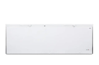 Summit SCFM252WH 92" Wide Commercial Chest Freezer with Manual Defrost, 26.66 cu.ft.