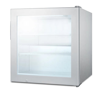 Summit SCFU386CSSVK 24" Wide Commercial Compact Beverage Chiller in Stainless Steel
