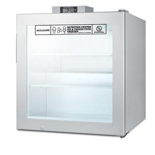 Summit SCFU386NZ 24" Compact All-Freezer Nutrition Center Series with NIST Calibrated Thermometer, 2.0 cu.ft.
