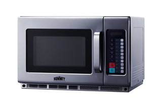 Summit SCM2100M2 23" Wide Countertop Microwave, Commercial Dual Magnetron 2100W in Stainless Steel