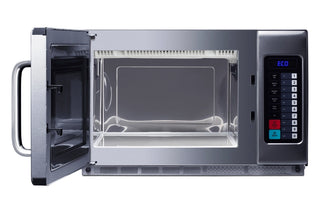 Summit SCM2100M2 23" Wide Countertop Microwave, Commercial Dual Magnetron 2100W in Stainless Steel