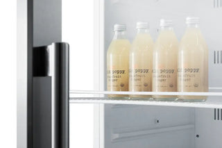 Summit SCR1400W 24" Wide Commercial Beverage Center with Glass Door, 12.6 cu.ft.