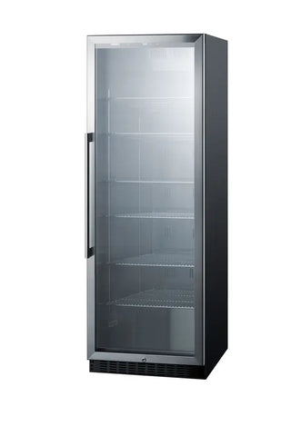 Summit SCR1401 24" Wide Commercial Beverage Center with Stainless Steel Interior, 12.6 cu.ft.