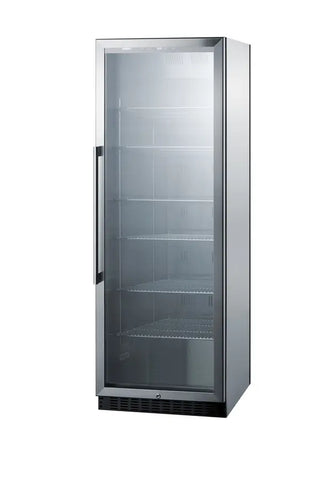 Summit SCR1401CSS 24" Wide Commercial Beverage Center with Stainless Steel Wrapped Cabinet, 12.6 cu.ft.