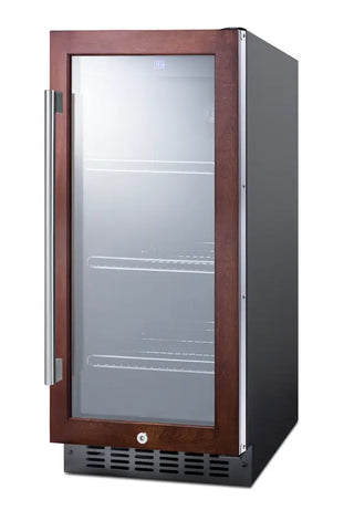 Summit SCR1536BGPNR 15" Wide Built-In Beverage Center with Panel-Ready Door, 2.45 cu.ft.,  (Panel Not Included) 