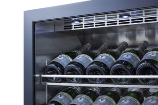Summit SCR610BLCHPNR 24" Wide Commercial Outdoor Single Zone Beverage Cellar, 5.0 cu.ft., Stainless Steel