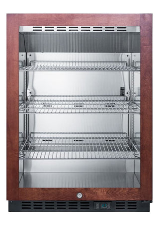 Summit SCR610BLPNR 24" Wide Built-In Beverage Center with Panel-Ready Door, 5.0 cu.ft.,  (Panel Not Included)