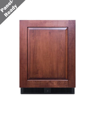 Summit SCR610BLSDIF 24" Wide Built-In Beverage Center with Panel-Ready Solid Door, 5.0 cu.ft., (Panel Not Included) 