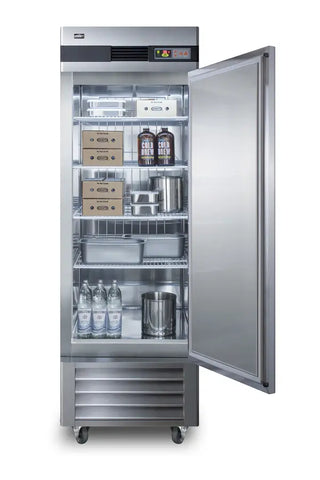Summit SCRR232 28" Wide Reach-In Refrigerator with Solid Stainless Steel Door, 23.0 cu.ft.