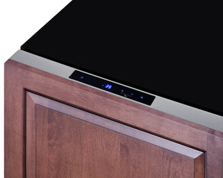 Summit SDHDR2446PNR 24" Wide 2-Drawer All-Refrigerator, Panel-Ready (Panel Not Included), 3.4 cu.ft.