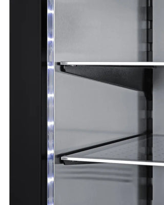 Summit SDHG1533 15" Wide Shallow-Depth Built-In Beverage Center with Glass Door, 1.9 cu.ft.