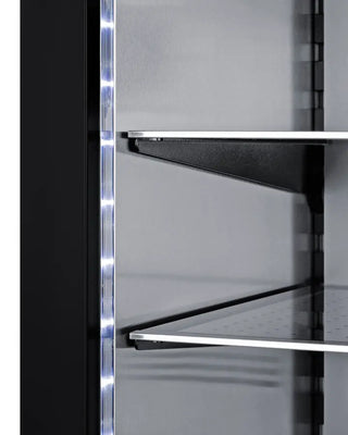 Summit SDHG2443PNRLHD 24" Wide Built-In Beverage Center, 3.5 cu.ft., Glass Panel-Ready Door, Left Hand Door Swing, (Panel Not Included)