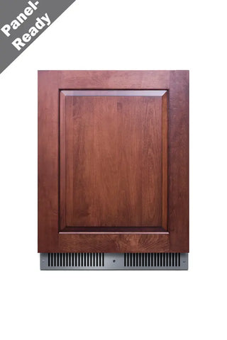Summit SDHR2444PNRLHD 24" Wide Built-In All-Refrigerator, Stainless Steel Panel-Ready Door, 3.1 cu.ft. (Panel Not Included)