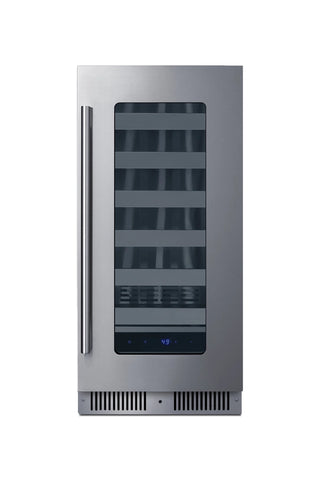 Summit SDHW1532 15" Wide Built-In Beverage Cellar, 1.8 cu.ft. 
