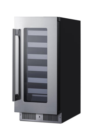 Summit SDHW1532 15" Wide Built-In Beverage Cellar, 1.8 cu.ft. 