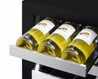 Summit SDHW1532LHD 15" Wide Built-In Beverage Cellar, 1.8 cu.ft., Left Hand Door