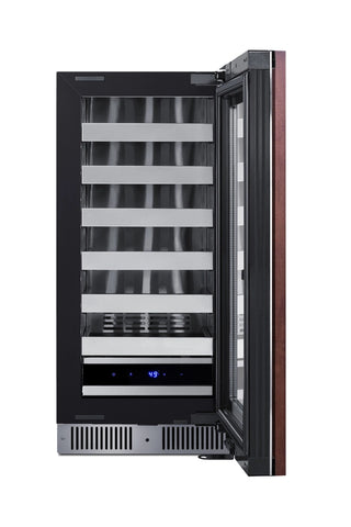 Summit SDHW1532PNR 15" Wide Built-In Beverage Cellar, Panel-Ready, 1.8 cu.ft., (Panel Not Included)