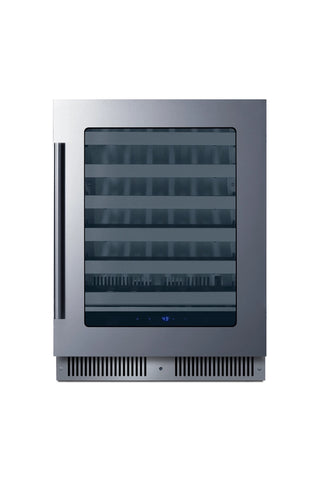 Summit SDHW2442 24" Wide Built-In Beverage Cellar, 3.25 cu.ft., Shallow Depth 18"