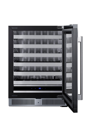 Summit SDHW2442 24" Wide Built-In Beverage Cellar, 3.25 cu.ft., Shallow Depth 18"