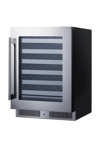Summit SDHW2442 24" Wide Built-In Beverage Cellar, 3.25 cu.ft., Shallow Depth 18"