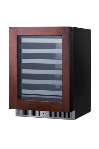 Summit SDHW2442PNRLHD 24" Wide Built-In Beverage Cellar, 3.25 cu.ft., Panel-Ready, Left Hand Door