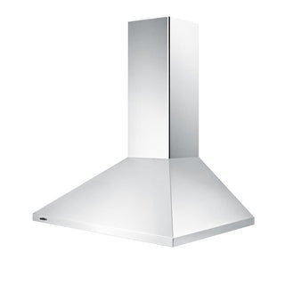 Summit SEH1530SS stainless steel range hood, angled side view