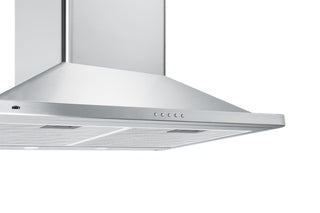 Summit SEH3630SS 30" Wide Wall-Mounted Range Hood with Push Button Controls in Stainless Steel