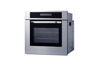 Summit SEW24SSX 24" Wide Electric Built-In Wall Oven with True Convection in Stainless Steel