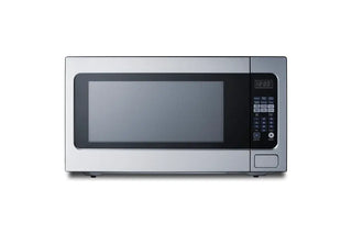 Summit SMBI27TK27 27" Wide Built-In Microwave with Trim Kit Included in Stainless Steel