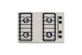 Summit SNL053I 30" Wide 4-Burner Gas Cooktop with Cast Iron Grates, Made in the USA