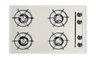 Summit SNL05P 30" Wide 4-Burner Gas Cooktop with Battery Start Ignition, Made in the USA