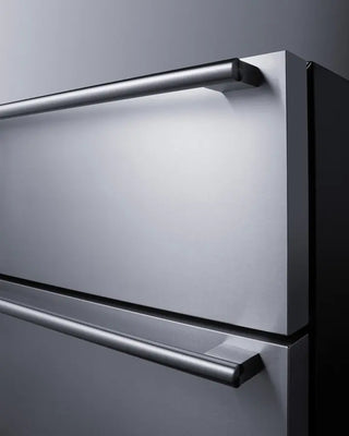 Summit SP6DS3DOS 24" Wide Built-In 3-Drawer Outdoor All-Refrigerator in Stainless Steel, 4.9 cu.ft.