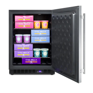 Summit SPFF51OS 24" Wide Outdoor All-Freezer with Frost-Free Operation, 4.6 cu.ft.