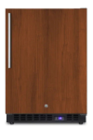 Summit SPFF51OSIFIM 24" Wide Outdoor All-Freezer With Icemaker, Black Cabinet, Frost-Free, 4.72 cu.ft. (Panel Not Included)