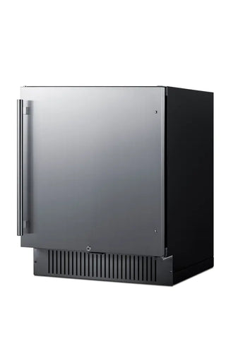 Summit SPR2700SS 27" Wide Outdoor All-Refrigerator with Stainless Steel Door, 4.98 cu.ft.