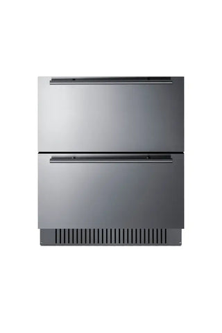 Summit SPR275OS2DADA 27" Wide 2-Drawer All-Refrigerator, ADA Compliant, 4.83 cu.ft., Panel-Ready Drawers, (Panel not Included)
