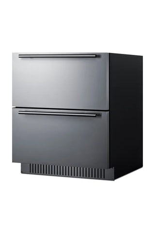 Summit SPR275OS2DADA 27" Wide 2-Drawer All-Refrigerator, ADA Compliant, 4.83 cu.ft., Panel-Ready Drawers, (Panel not Included)
