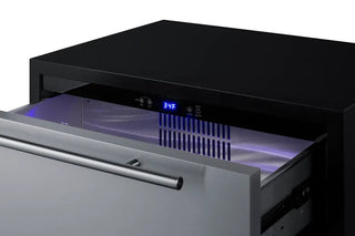 Summit SPR275OS2DADA 27" Wide 2-Drawer All-Refrigerator, ADA Compliant, 4.83 cu.ft., Panel-Ready Drawers, (Panel not Included)