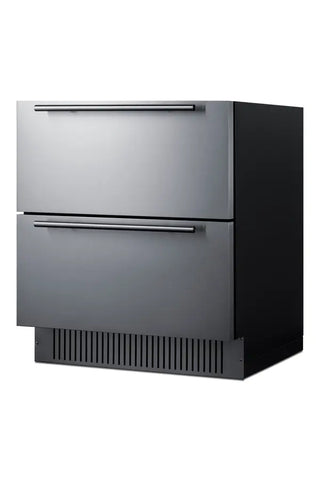 Summit SPR3032D 30" Wide 2-Drawer All-Refrigerator with Panel-Ready Drawers, 5.42 cu.ft.
