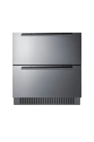 Summit SPR3032DADA 30" Wide ADA Height 2 Drawer All-Refrigerator with Panel-Ready Drawers, 5.42 cu.ft.