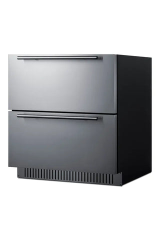 Summit SPR3032DADA 30" Wide ADA Height 2 Drawer All-Refrigerator with Panel-Ready Drawers, 5.42 cu.ft.