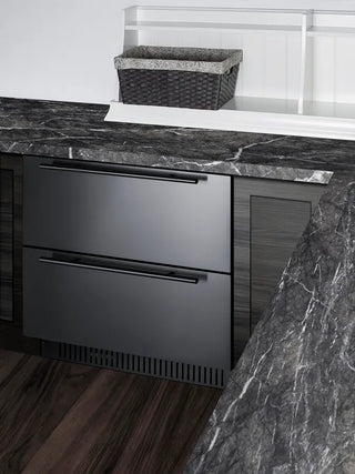 Summit SPR3032DCSS 30" Wide Built-In 2-Drawer Outdoor All-Refrigerator in Stainless Steel