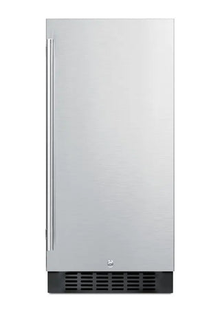 Summit SPR316OS 15" Wide Outdoor All-Refrigerator, 3.0 cu.ft., Stainless Steel Door, Frost-Free