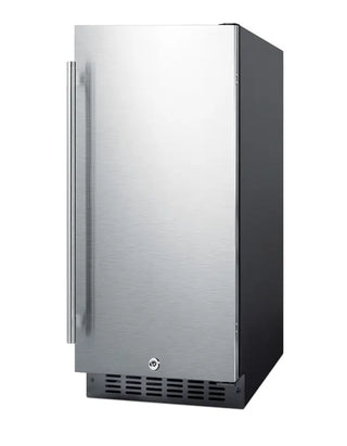 Summit SPR316OS 15" Wide Outdoor All-Refrigerator, 3.0 cu.ft., Stainless Steel Door, Frost-Free
