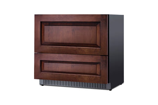 Summit SPR36332DPNR 36" Wide Built-In 2-Drawer Outdoor All-Refrigerator (Panel-Ready), 7.15 cu.ft. 