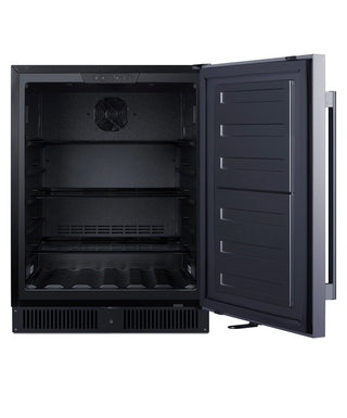 Summit SPR624OS 24" Wide Outdoor All-Refrigerator, ADA Compliant, Built-In Undercounter Design, 4.3 cu.ft.