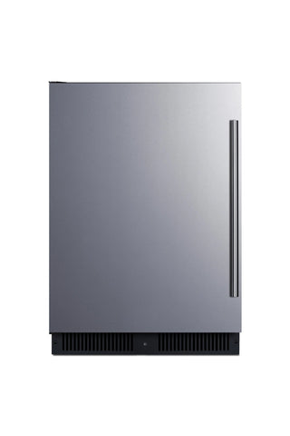 Summit SPR624OSLHD 24" Wide Outdoor All-Refrigerator, ADA Compliant, Left Hand, 4.3 cu.ft.