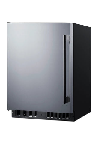 Summit SPR624OSLHD 24" Wide Outdoor All-Refrigerator, ADA Compliant, Left Hand, 4.3 cu.ft.