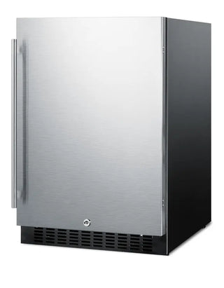 Summit SPR627OS 24" Wide Outdoor All-Refrigerator with Stainless Steel Door, 4.6 cu.ft.