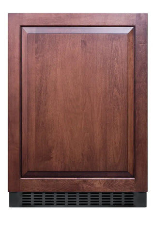 Summit SPR627OSIF 24" Wide Outdoor All-Refrigerator, Panel-Ready Door, 4.6 cu.ft., (Panel Not Included) 